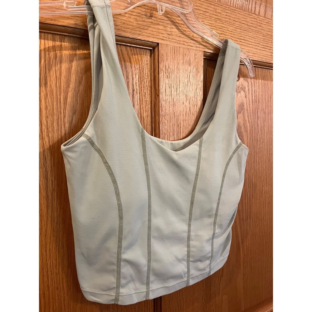 Vitality Womens Mint Green Cloud II Corset Athletic Balletcore Crop Tank Top Med - Picture 2 of 5